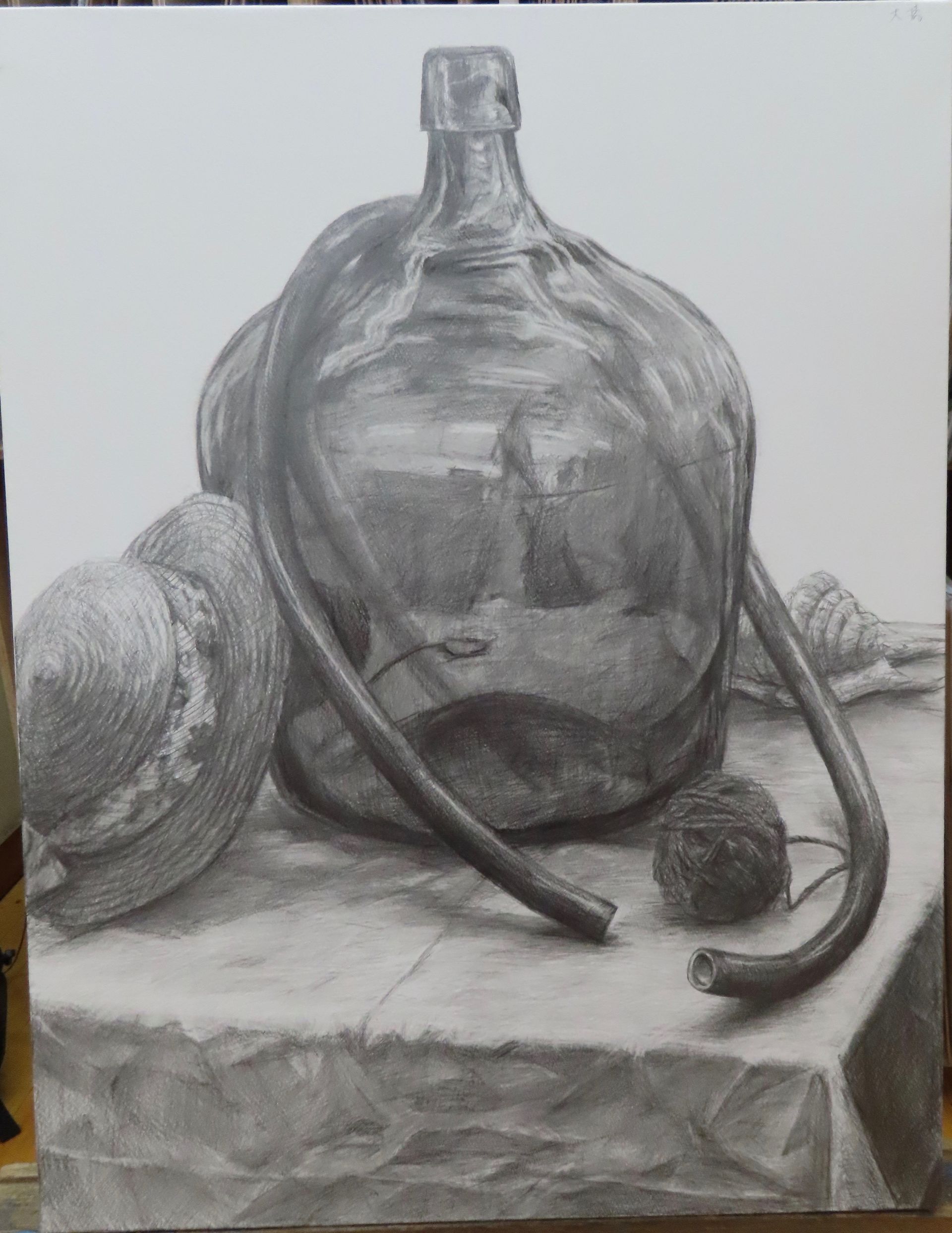 基礎科のいい静物デッサンたち 柏美術学院 スタッフブログ